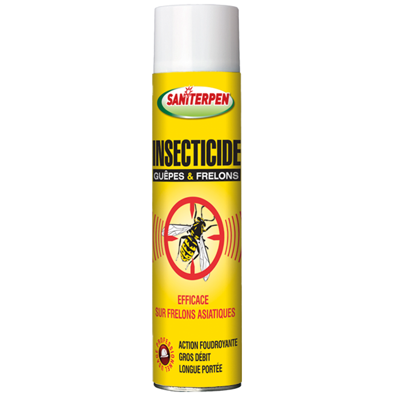 SANITERPEN INSECTICIDE GUÊPES & FRELONS 600 ML – Sang Froid